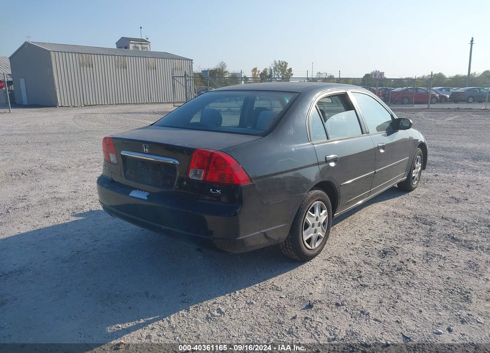 2003 HONDA CIVIC LX VIN: 1HGES16573L031498