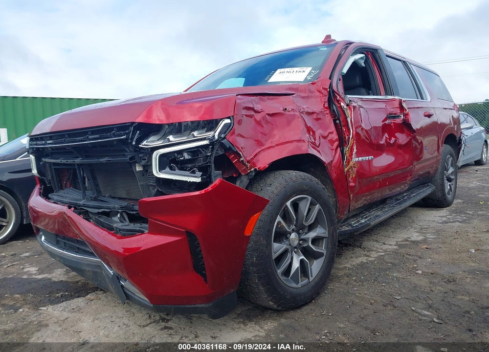 2021 CHEVROLET SUBURBAN 4WD LT VIN: 1GNSKCKD4MR426528