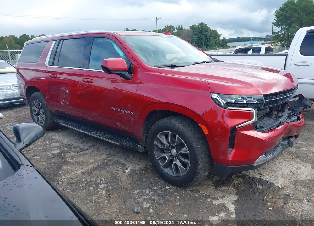 2021 CHEVROLET SUBURBAN 4WD LT VIN: 1GNSKCKD4MR426528