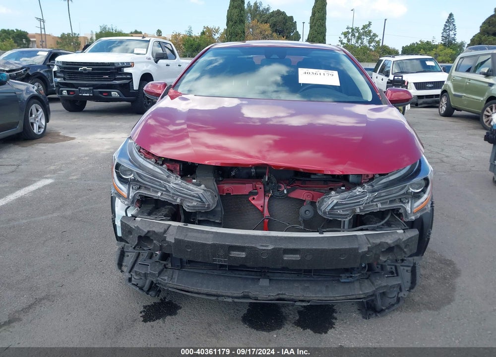 2022 TOYOTA COROLLA HYBRID LE VIN: JTDEAMDE9NJ055760