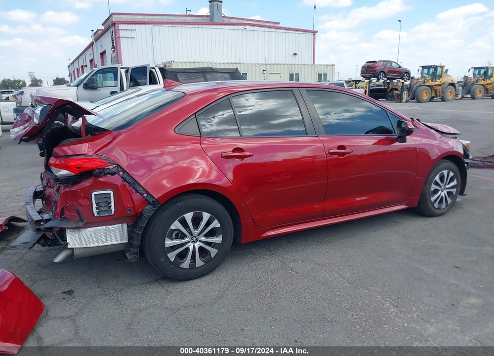 2022 TOYOTA COROLLA HYBRID LE VIN: JTDEAMDE9NJ055760