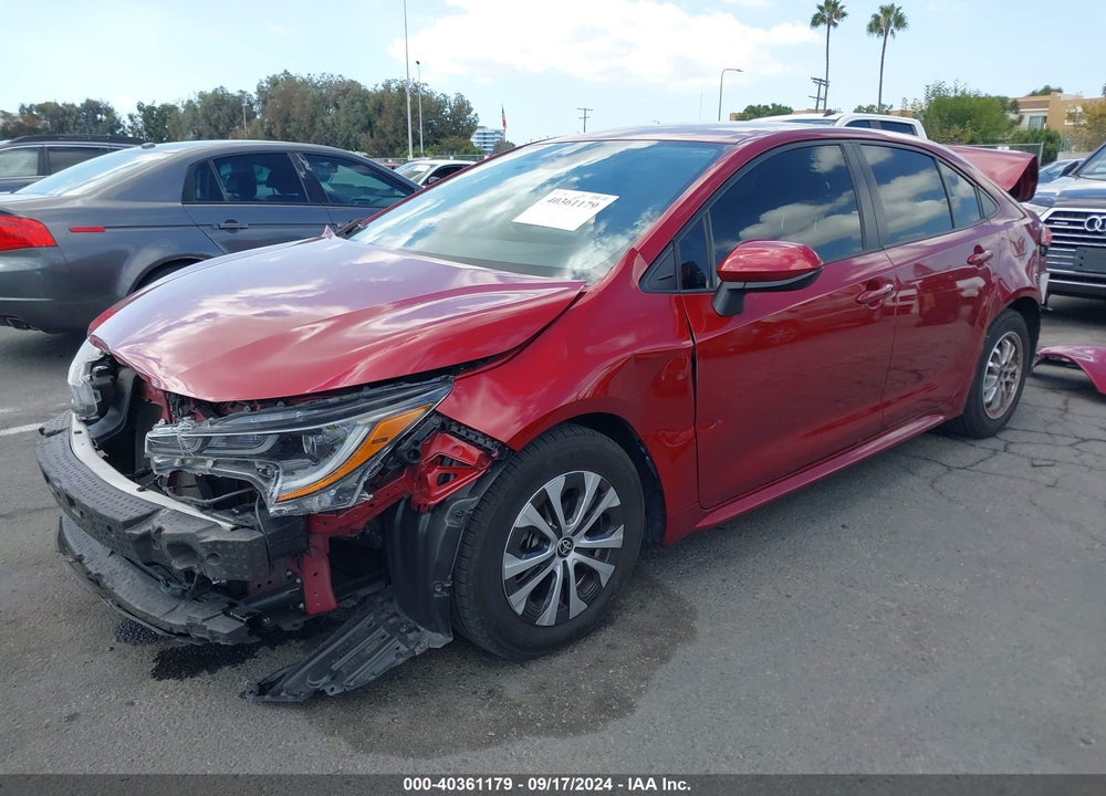 2022 TOYOTA COROLLA HYBRID LE VIN: JTDEAMDE9NJ055760