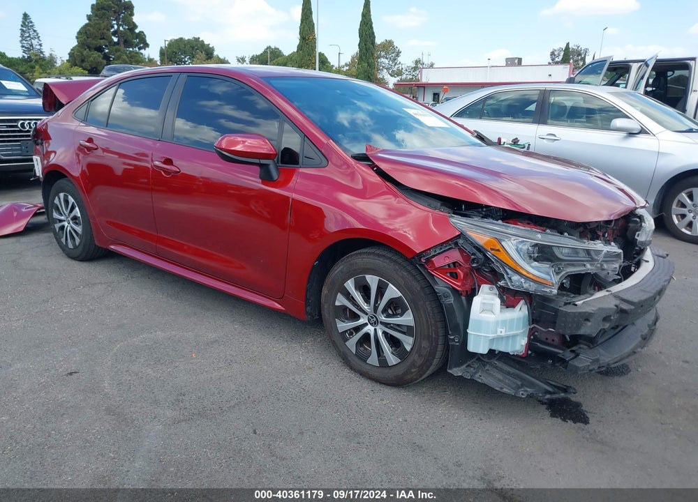 2022 TOYOTA COROLLA HYBRID LE VIN: JTDEAMDE9NJ055760