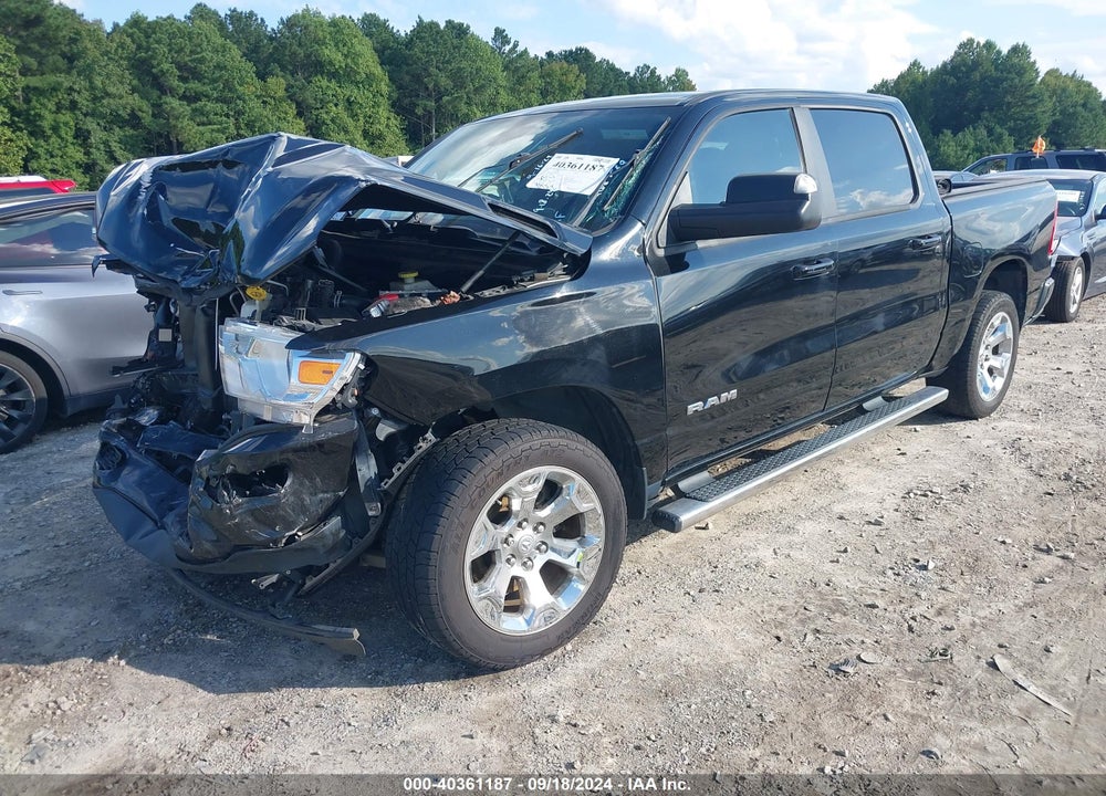 2019 RAM 1500 BIG HORN/LONE STAR 4X2 5'7 BOX VIN: 1C6RREFT6KN685050