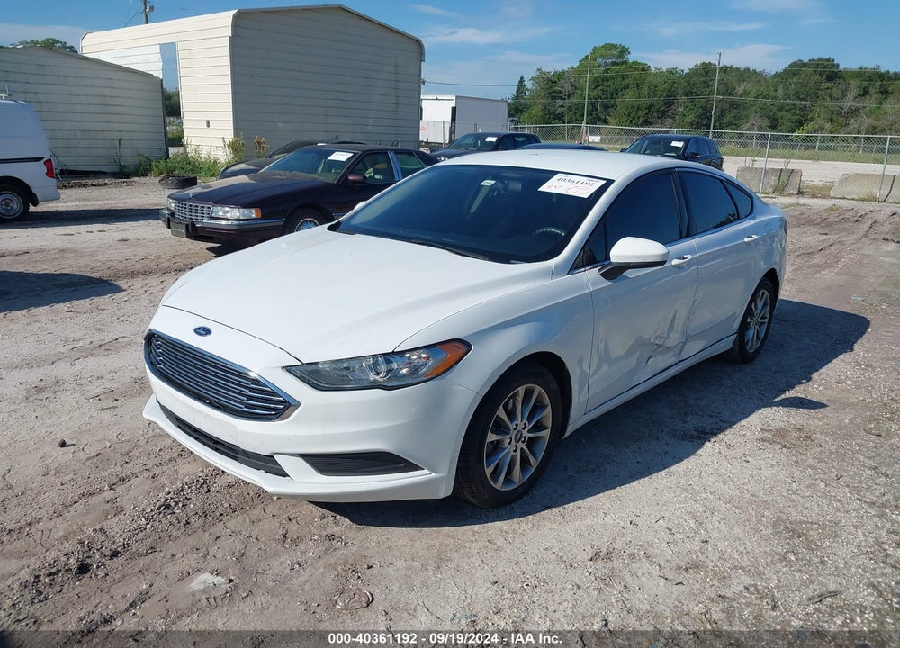 2017 FORD FUSION SE VIN: 3FA6P0H74HR236983