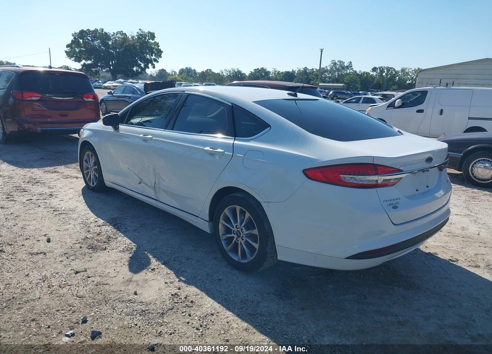 2017 FORD FUSION SE VIN: 3FA6P0H74HR236983