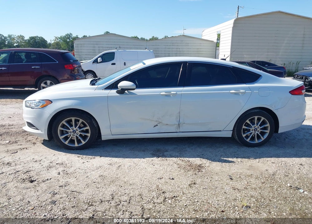2017 FORD FUSION SE VIN: 3FA6P0H74HR236983