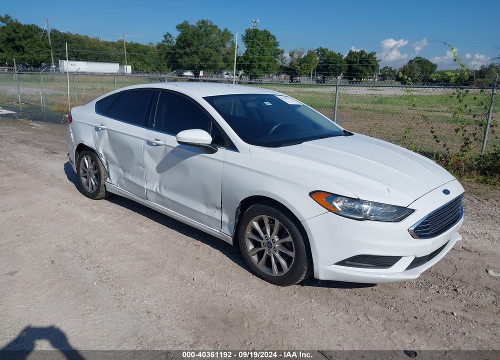 2017 FORD FUSION SE VIN: 3FA6P0H74HR236983