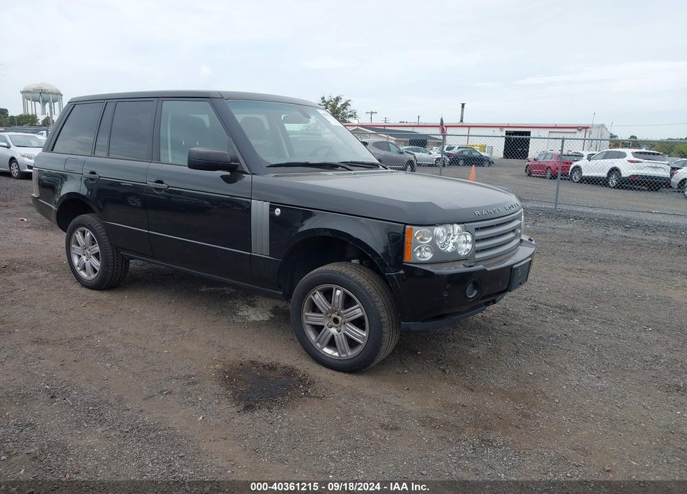 2008 LAND ROVER RANGE ROVER HSE VIN: SALME15458A286995