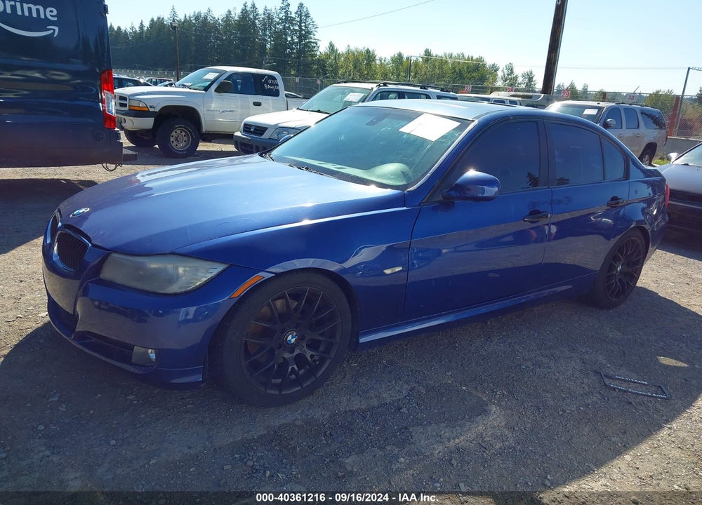 2009 BMW 328I VIN: WBAPH57539NL77263