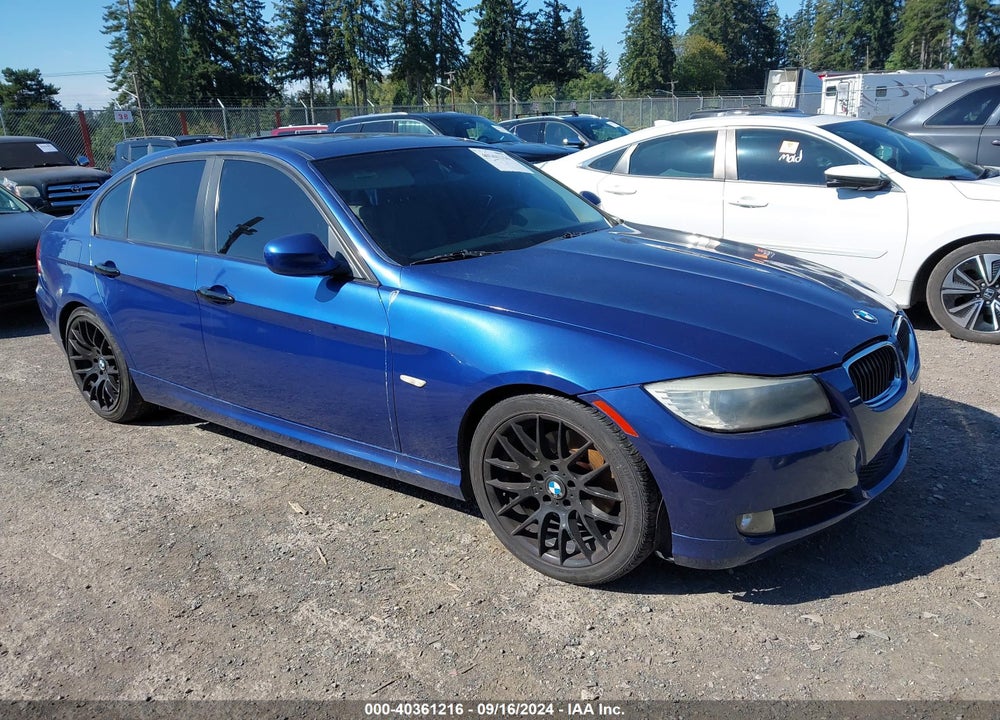 2009 BMW 328I VIN: WBAPH57539NL77263