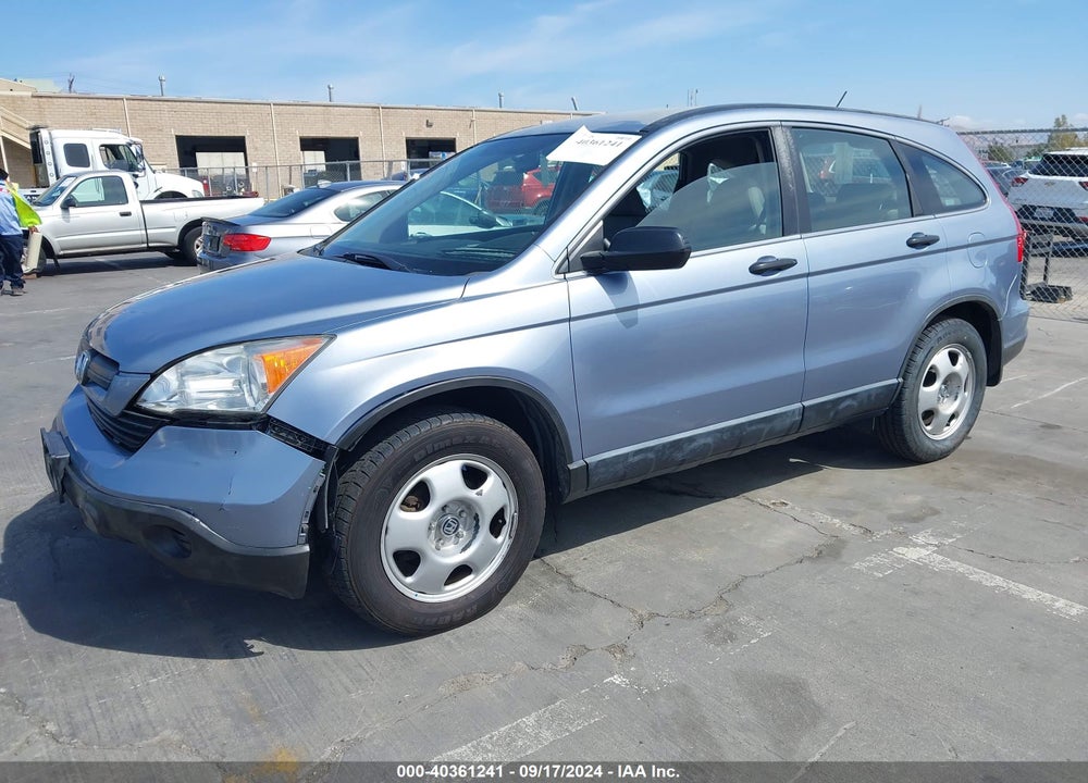 2007 HONDA CR-V LX VIN: JHLRE38377C013915