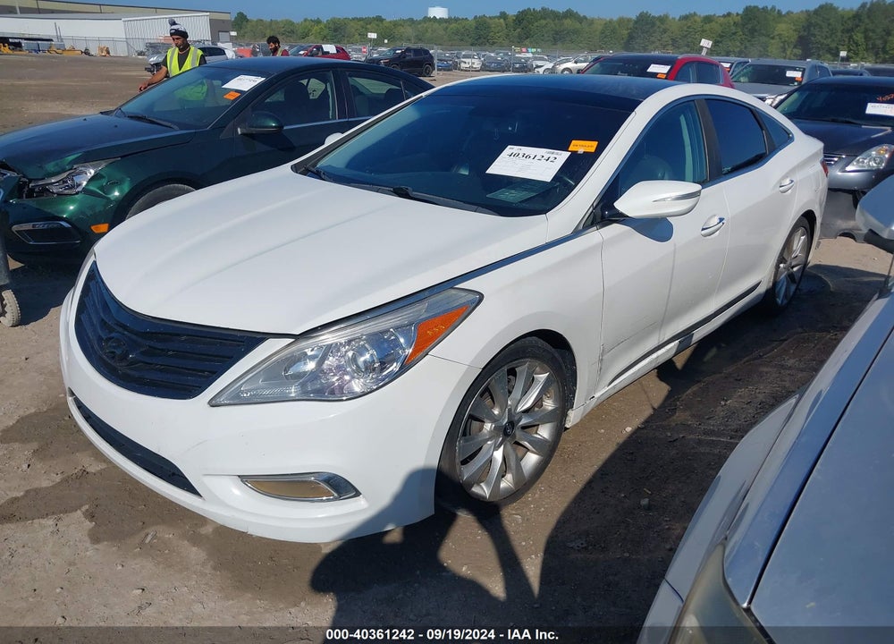 2013 HYUNDAI AZERA VIN: KMHFH4JG2DA249207