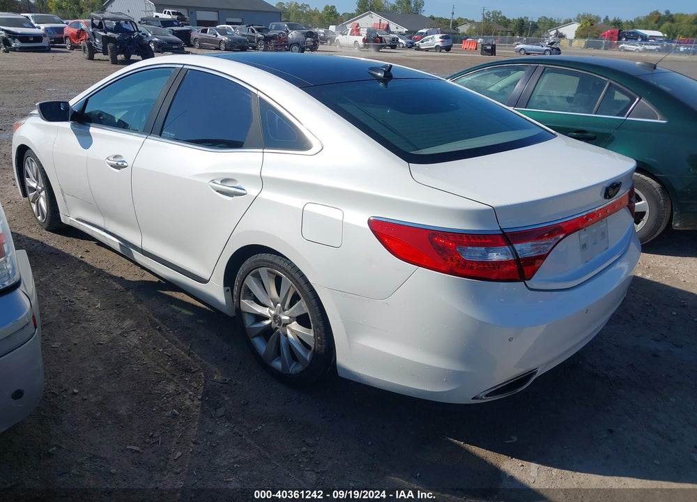 2013 HYUNDAI AZERA VIN: KMHFH4JG2DA249207