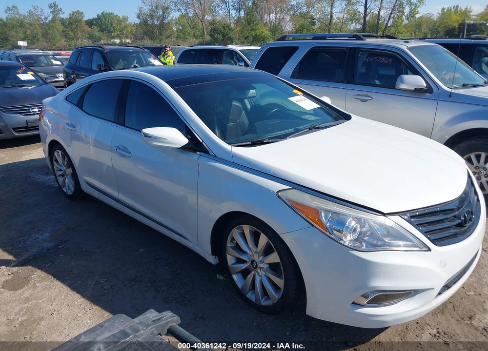 2013 HYUNDAI AZERA VIN: KMHFH4JG2DA249207