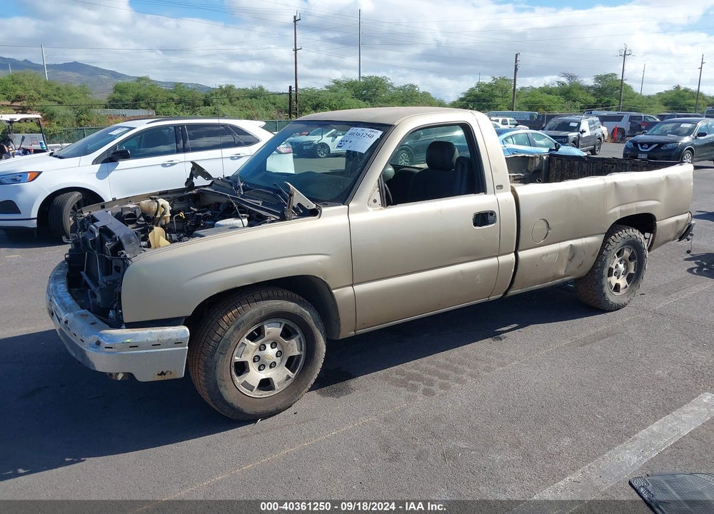 2003 CHEVROLET SILVERADO 1500 VIN: 1GCEC14VX3Z357873