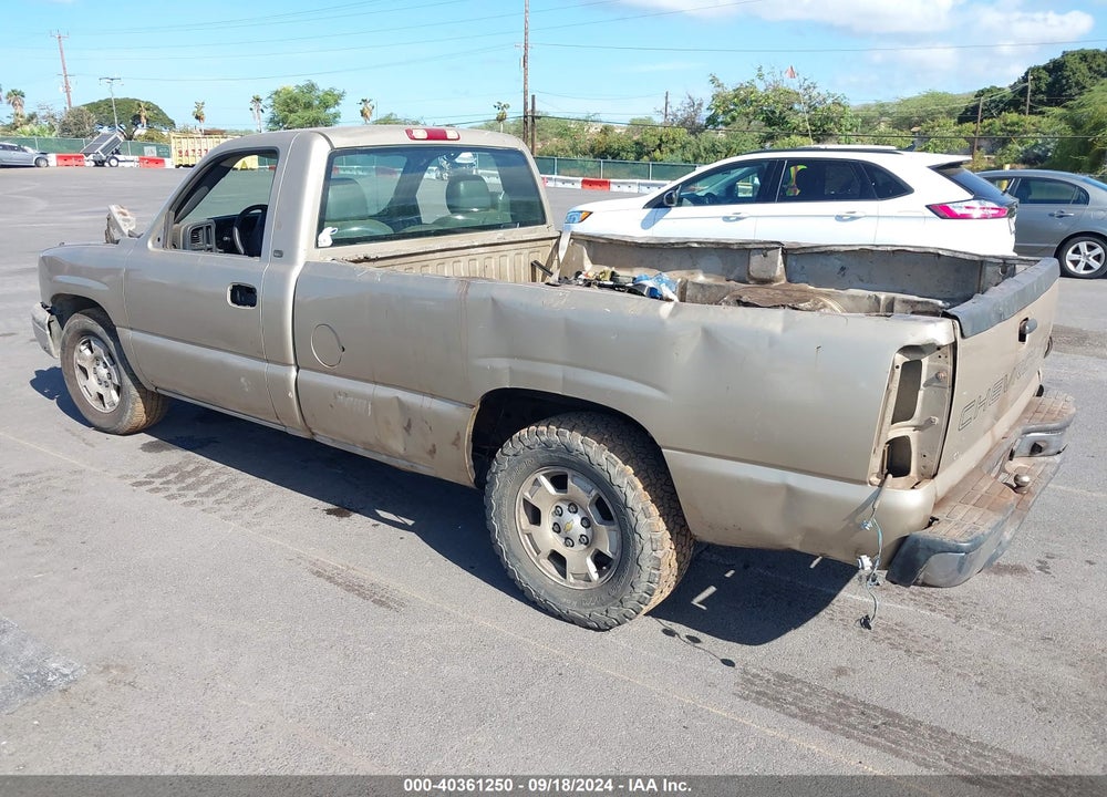 2003 CHEVROLET SILVERADO 1500 VIN: 1GCEC14VX3Z357873