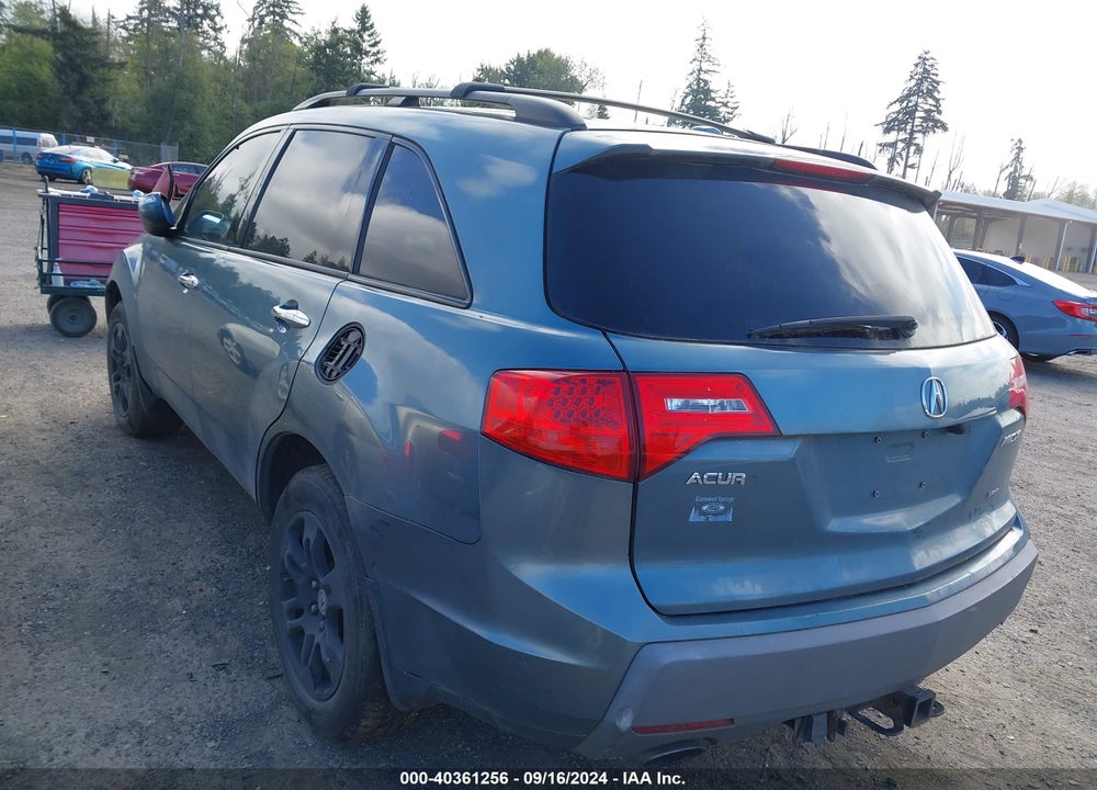 2007 ACURA MDX TECHNOLOGY PACKAGE VIN: 2HNYD28427H534773