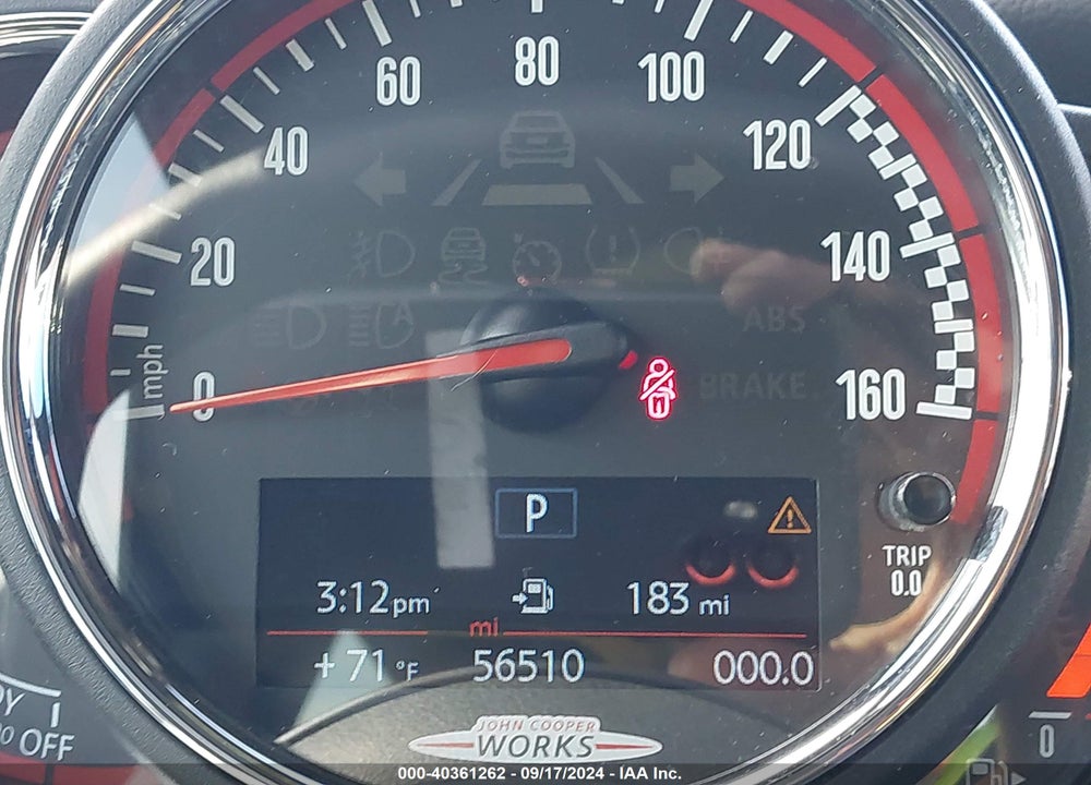 2020 MINI HARDTOP JOHN COOPER WORKS VIN: WMWXR9C04L2M66492