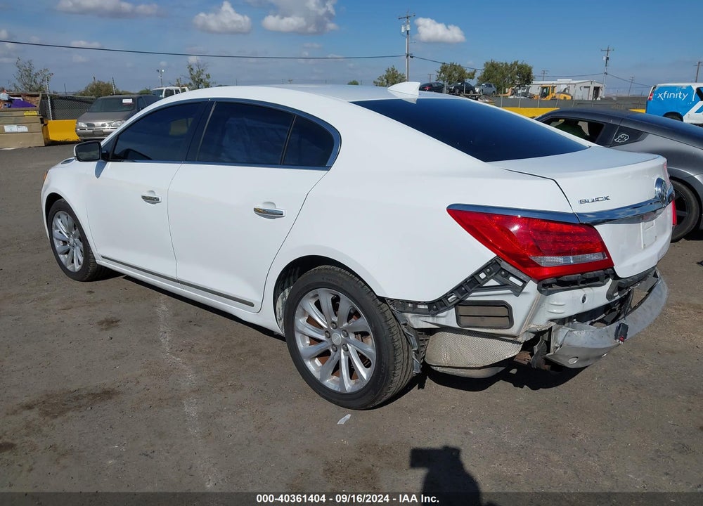 2016 BUICK LACROSSE LEATHER VIN: 1G4GB5G36GF139767