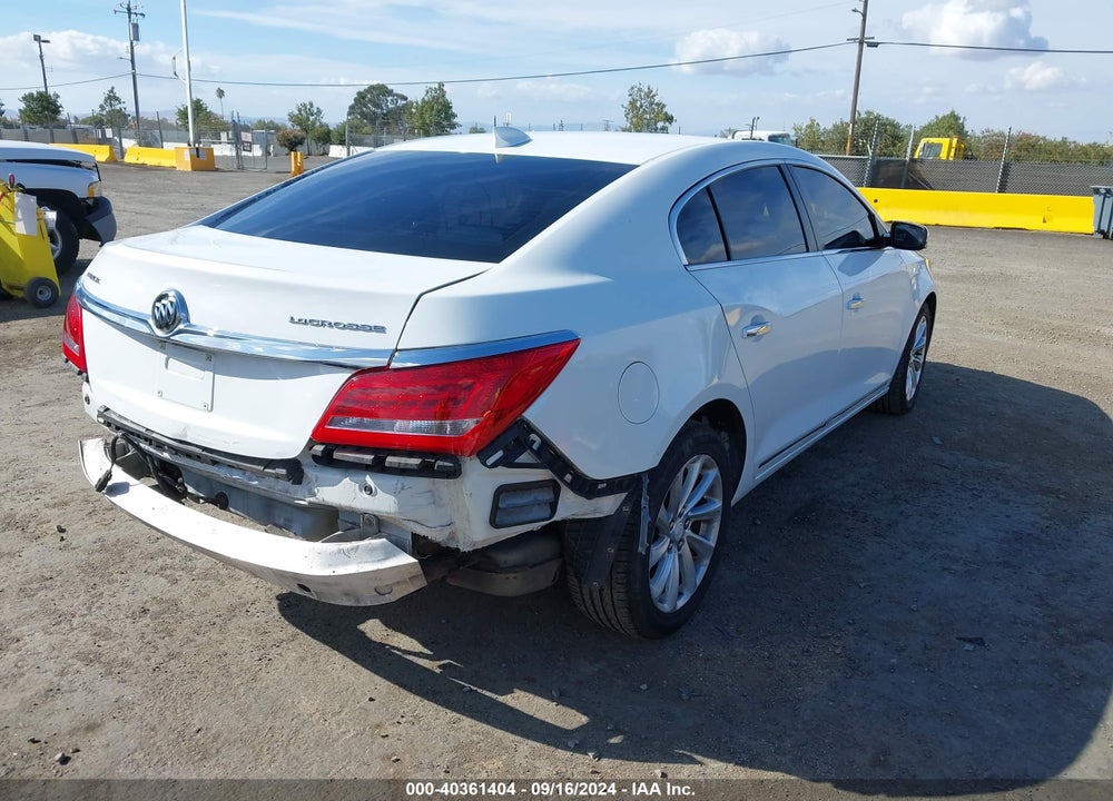 2016 BUICK LACROSSE LEATHER VIN: 1G4GB5G36GF139767