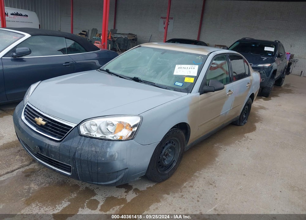 2007 CHEVROLET MALIBU LS VIN: 1G1ZS58F77F250861