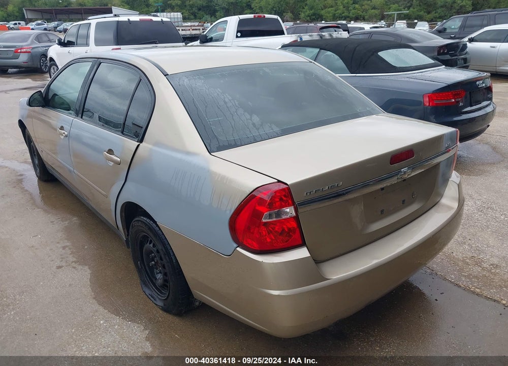 2007 CHEVROLET MALIBU LS VIN: 1G1ZS58F77F250861