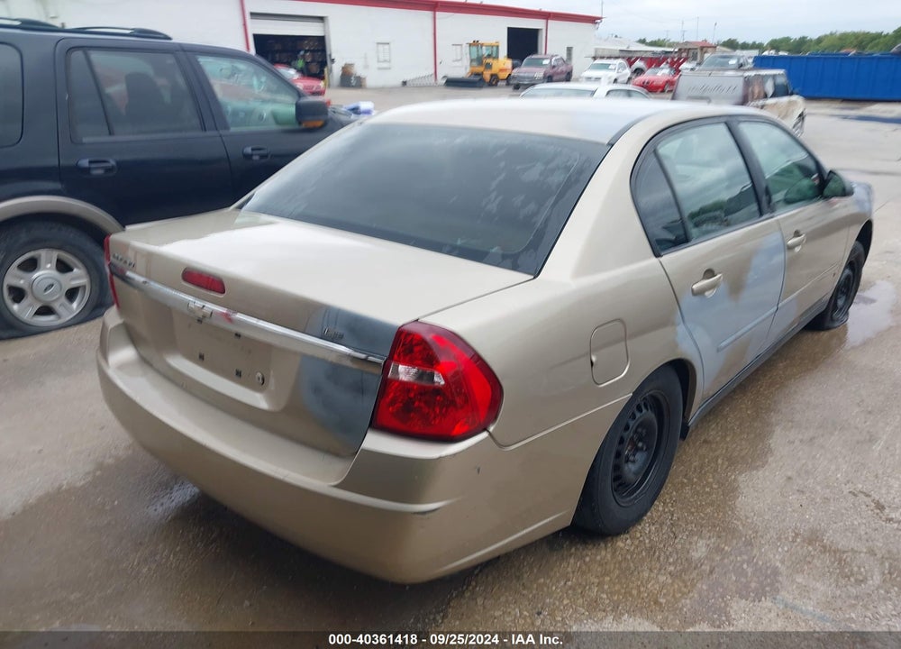 2007 CHEVROLET MALIBU LS VIN: 1G1ZS58F77F250861