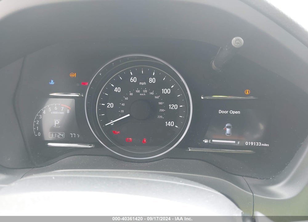 2019 HONDA HR-V TOURING VIN: 3CZRU6H95KM716906