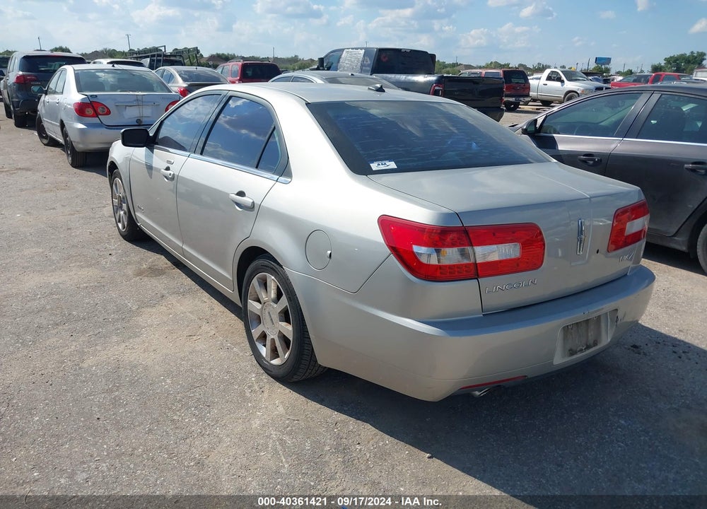 2007 LINCOLN MKZ VIN: 3LNHM26T97R608674