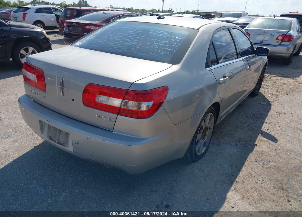 2007 LINCOLN MKZ VIN: 3LNHM26T97R608674