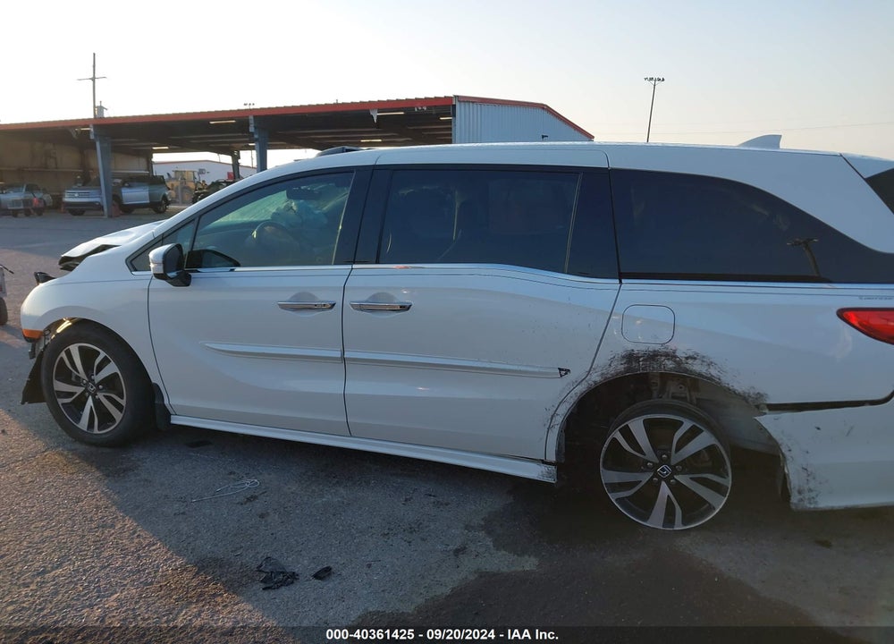 2018 HONDA ODYSSEY ELITE VIN: 5FNRL6H92JB098827