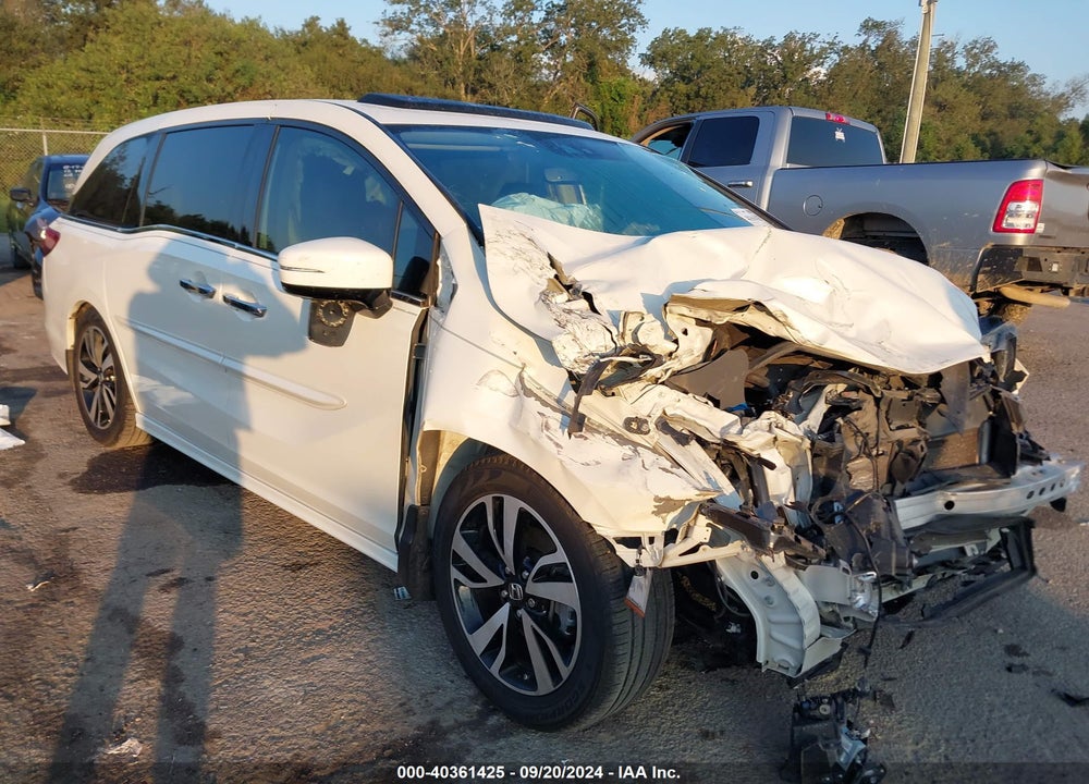 2018 HONDA ODYSSEY ELITE VIN: 5FNRL6H92JB098827