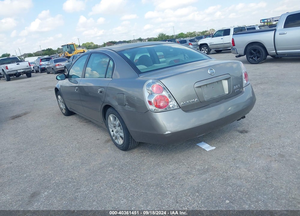 2006 NISSAN ALTIMA 2.5 S VIN: 1N4AL11D86C163544