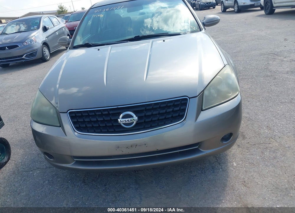 2006 NISSAN ALTIMA 2.5 S VIN: 1N4AL11D86C163544