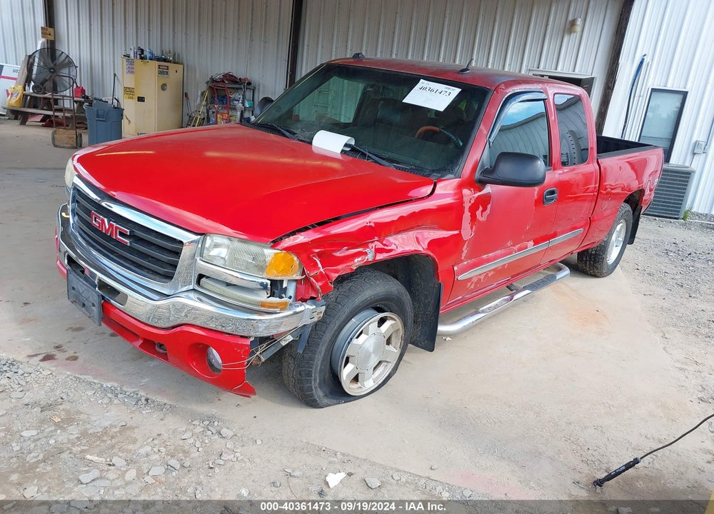 2004 GMC SIERRA 1500 SLE VIN: 2GTEK19T641275708