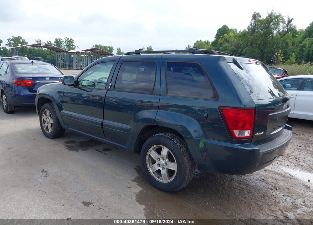 2005 JEEP GRAND CHEROKEE LAREDO VIN: 1J4GR48K45C723657