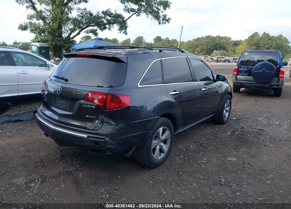 2013 ACURA MDX TECHNOLOGY PACKAGE VIN: 2HNYD2H31DH517630