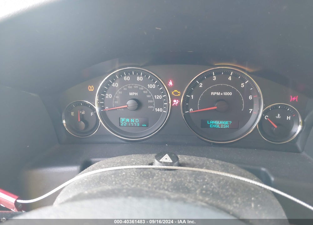 2006 JEEP COMMANDER LIMITED VIN: 1J8HG58206C123816