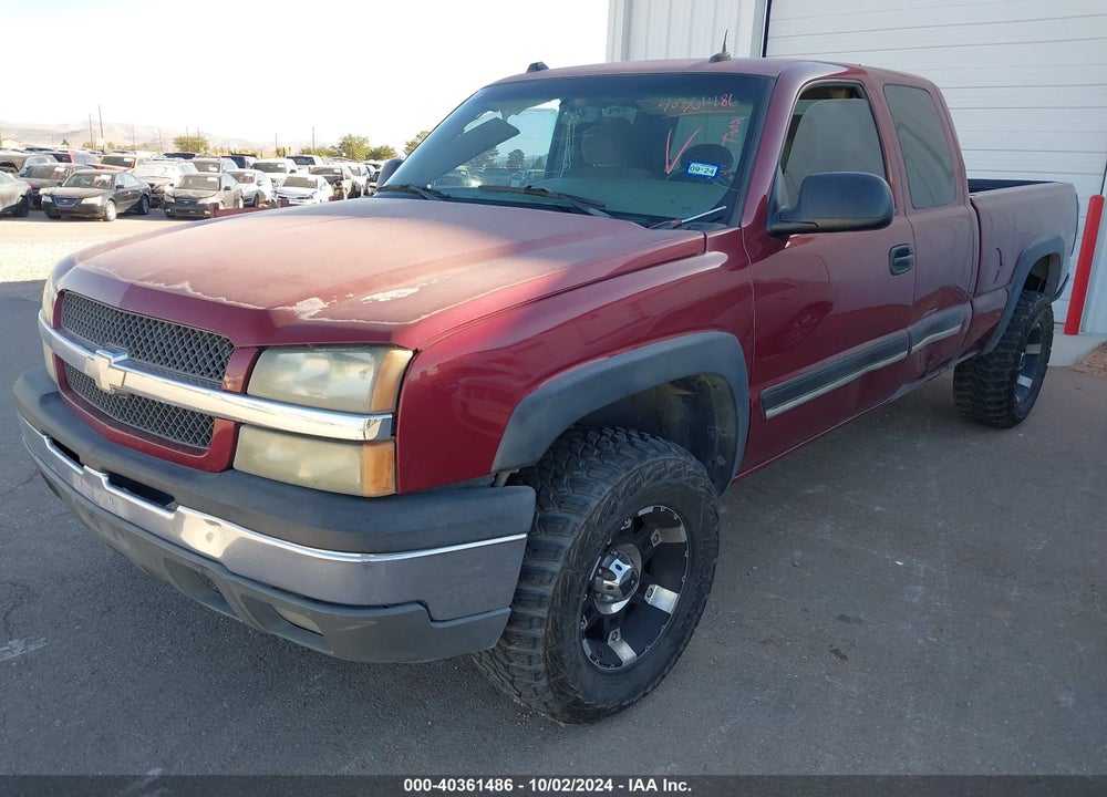 2004 CHEVROLET SILVERADO 1500 VIN: 1GCEK19T74E173283