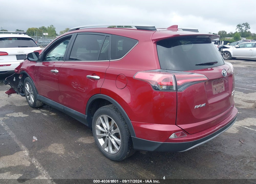 2018 TOYOTA RAV4 LIMITED VIN: 2T3DFREV5JW849286