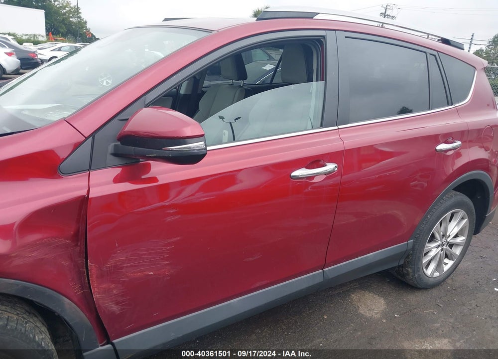 2018 TOYOTA RAV4 LIMITED VIN: 2T3DFREV5JW849286