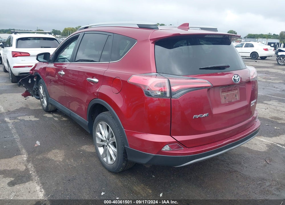 2018 TOYOTA RAV4 LIMITED VIN: 2T3DFREV5JW849286