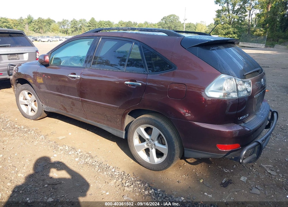 2008 LEXUS RX 350 VIN: JTJHK31U182851625