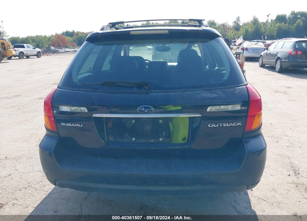 2005 SUBARU OUTBACK 2.5I VIN: 4S4BP61C757332737