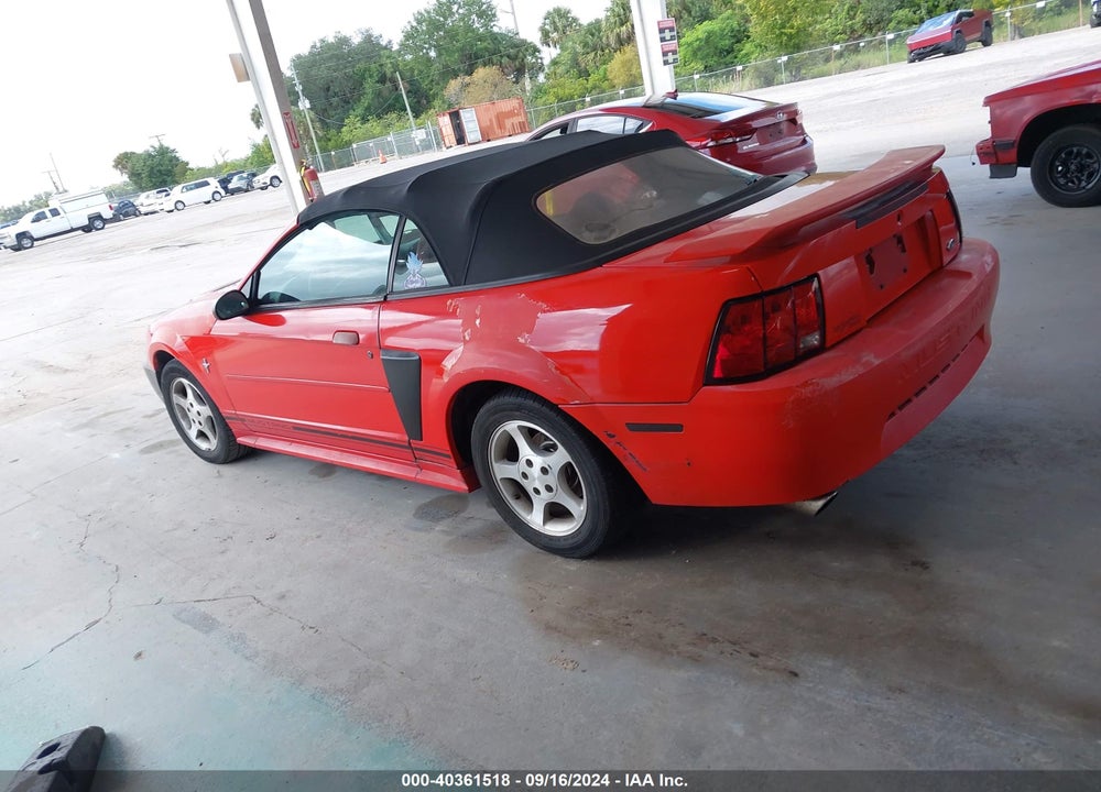 2001 FORD MUSTANG VIN: 1FAFP44471F113779