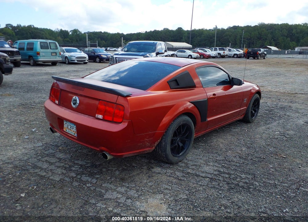 2006 FORD MUSTANG GT VIN: 1ZVHT82H365256377