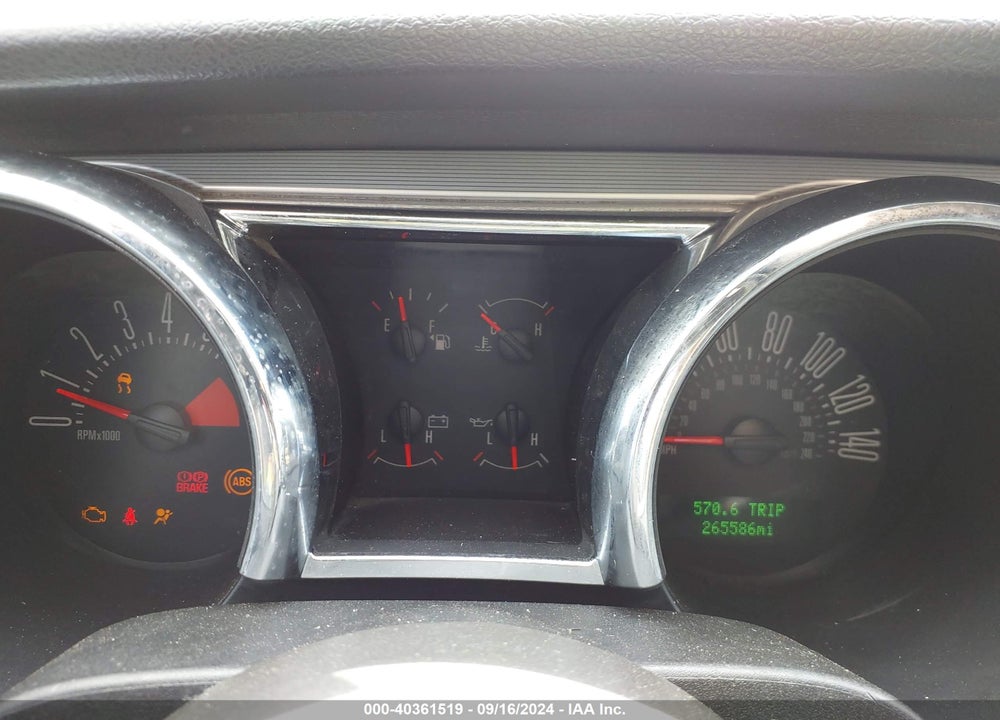 2006 FORD MUSTANG GT VIN: 1ZVHT82H365256377
