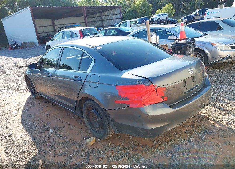 2008 HONDA ACCORD 2.4 LX VIN: JHMCP26398C069350