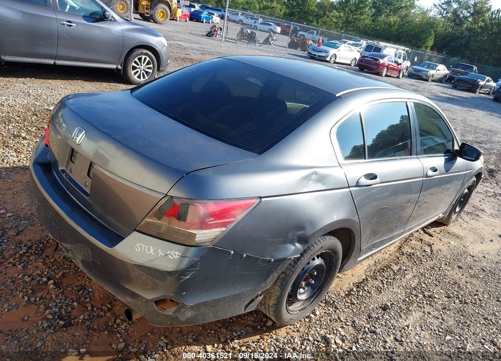 2008 HONDA ACCORD 2.4 LX VIN: JHMCP26398C069350